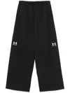 Balenciaga Black Under Armour Edition Baggy Sweatpants In Black