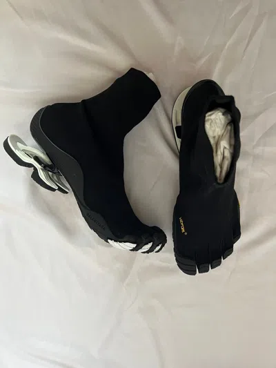Pre-owned Balenciaga X Vibram Toe Shoes Heel Version Sz.45 In Black