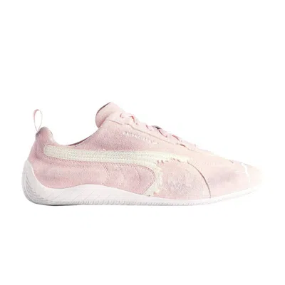 Pre-owned Balenciaga X Wmns Speedcat Suede 'pink White' | Women's Size 39