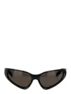 Balenciaga 'xpander Rectangular Full Rim Sunglasses' In Black