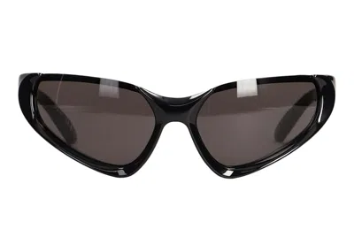 Pre-owned Balenciaga Xpander Rect Sunglasses In Black Acrylic (681941t00071000)