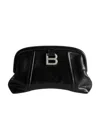 Balenciaga Xs Frame Clutch Bag In Black