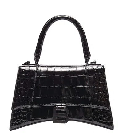 BALENCIAGA XS HOURGLASS TOP-HANDLE BAG