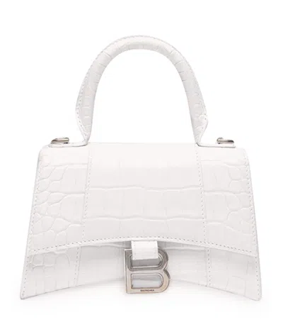 BALENCIAGA XS HOURGLASS TOP-HANDLE BAG
