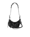Balenciaga Borsetta A Tracolla Le Cagole Xs Bag Traforata  Da Donna In Nero In Black