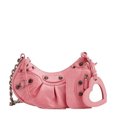 BALENCIAGA BALENCIAGA XS LE CAGOLE CROSSBODY BAG