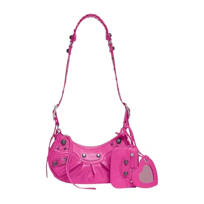 Pre-owned Balenciaga Xs Le Cagole Shoulder Bag 'pink' | Women's Size Onesize