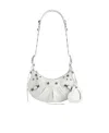 Balenciaga Borsetta A Tracolla Le Cagole Xs Bag Traforata  Da Donna In Bianco Ottico In White