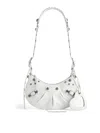 Balenciaga Borsetta A Tracolla Le Cagole Xs Bag Traforata  Da Donna In Bianco Ottico In White