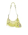 Balenciaga Le Cagole The Xs Leather Bag In Yellow