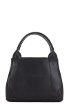 Balenciaga Structured Xs Handbag In Navy In Black