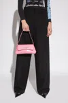 Balenciaga Borsetta A Tracolla Lindsay Con Tracolla E Lavorazione Coccodrillo Da Donna In Rosa Chiaro In Pink