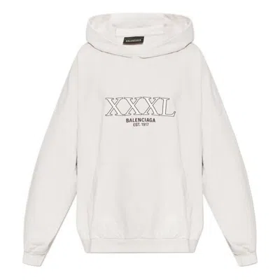 Balenciaga Xxxl Oversized Popover Hoodie 'off White'