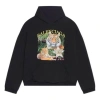 Balenciaga Year Of The Tiger Fbi Revesible Hoodie 'navy' In Black