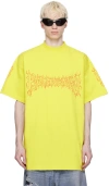 BALENCIAGA YELLOW DARKWAVE T-SHIRT