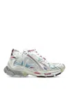 Balenciaga Runner Gradient Low-top Sneakers In Multi