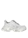 Balenciaga Triple S Sporty Sneakers In Gray