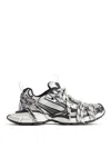 Balenciaga Mens 3xl Extreme Laces Logo Sneaker In Multi