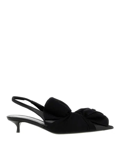 BALENCIAGA KNIFE CHEMISE SLINGBACKS