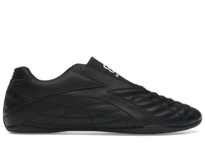 Pre-owned Balenciaga Zen Matte Sneakers In Black/silver