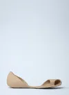 Balenciaga Flat Sole Open Toe Eva Zero Sneakers In Neutral