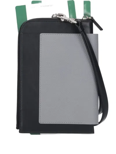 Balenciaga Zip-fastening Cardholder In Gray