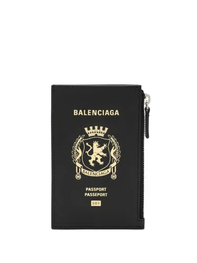 BALENCIAGA ZIP GRAPHIC DOCUMENT HOLDER