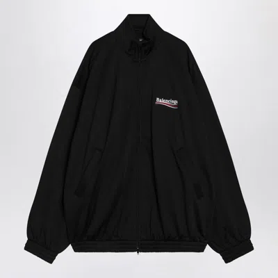 BALENCIAGA BALENCIAGA ZIP HOODIE POLITICAL CAMPAIGN