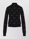 Balenciaga All-over Zip-up Cardigan For Women
