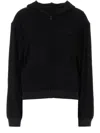 Balenciaga Small Fit Zip Up In Black