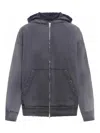 Balenciaga Zip-up Hoodie Not Been Done Archetype Moll In Negro