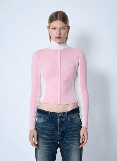 BALENCIAGA ZIP-UP HUMAN BEING HOODED SWEATSHIRT