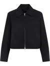 Balenciaga Shrunk Parka Jacket In Black