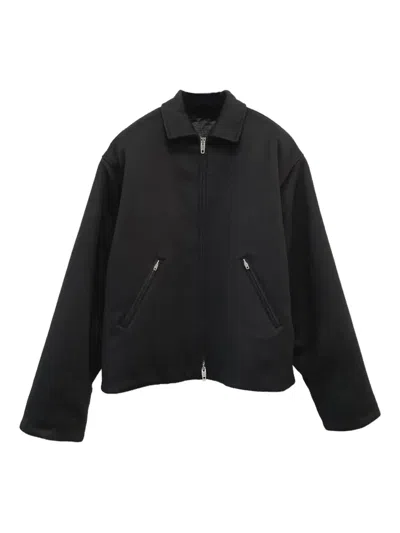 Balenciaga Zip-up Jacket In Black | ModeSens