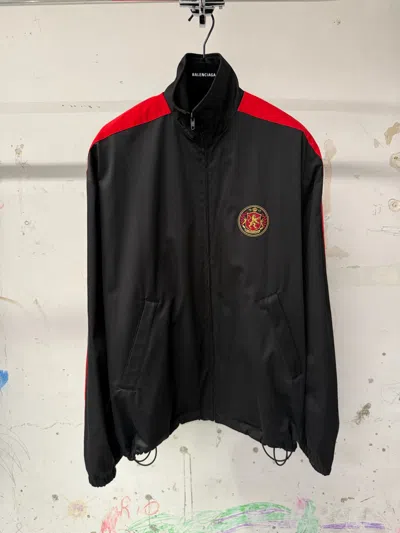 Balenciaga Zip-up Jacket In Black