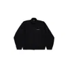Balenciaga Zip-up Jacket For Men In Black