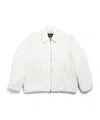 Balenciaga Zip-up Jacket In White