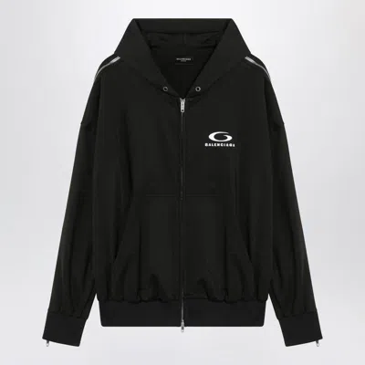 BALENCIAGA BALENCIAGA ZIP-UP SWEATSHIRT LOOP SPORTS ICON