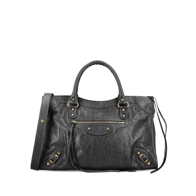 Balenciaga Zip-fastening Tote Bag In Black