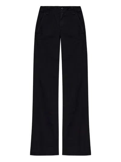 Balenciaga Zip-fastening Trousers In Black