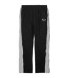 Balenciaga Zipped Sweatpants In Black