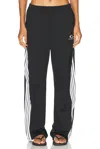 Balenciaga Straight Leg Trousers Ankle Zips In Black