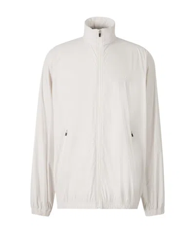 Balenciaga Zippered Casual Jacket In White