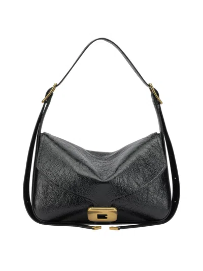 Balenciaga "clicca" Medium Shoulder Bag In Black