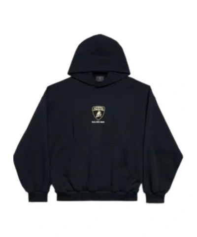 BALENCIAGA BALENCIAGA X AUTOMOBILI LAMBORGHINI MEDIUM FIT HOODIE