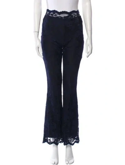 Pre-owned Balensi Paris Wide Leg Pants In Blue