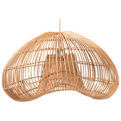 Bali & Pari Hansa Natural Rattan Pendant Lampshade - Ceiling Light Cover