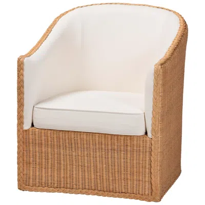 Bali & Pari Tessa Light Honey Rattan Armchair