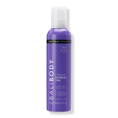 Bali Body 1 Hour Express Aerated Self Tan Foam - Violet In Purple