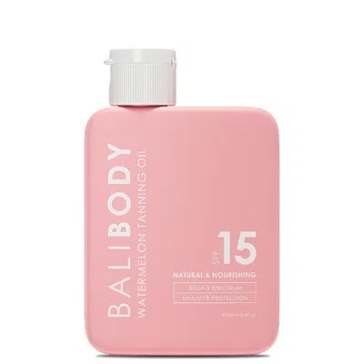 Bali Body Watermelon Tanning Oil Spf15 100ml In White